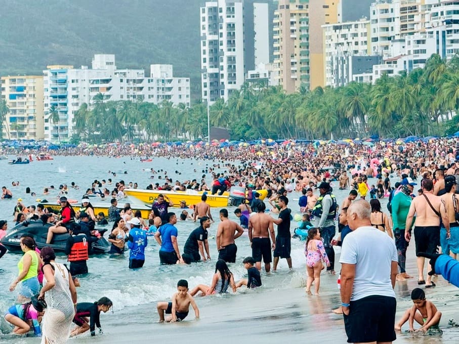 Santa Marta, el séptimo destino más visitado por extranjeros que ingresaron con fines turísticos a Colombia en 2024