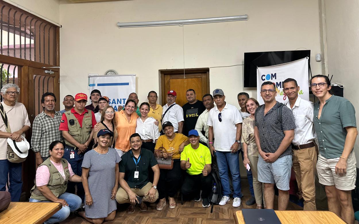 Pro Santa Marta Vital y Corporación Centro Histórico forman a residentes del Centro Histórico como veedores ciudadanos